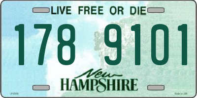 NH license plate 1789101