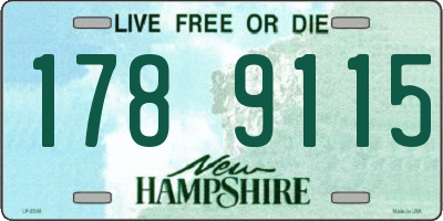 NH license plate 1789115