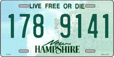 NH license plate 1789141
