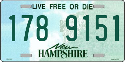NH license plate 1789151