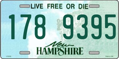 NH license plate 1789395