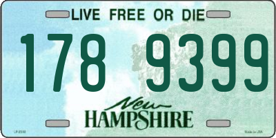NH license plate 1789399