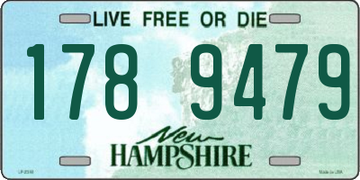 NH license plate 1789479