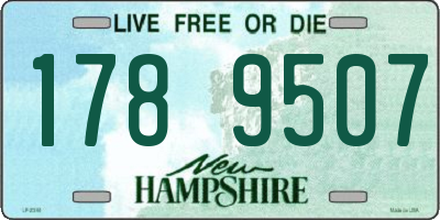 NH license plate 1789507