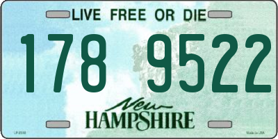 NH license plate 1789522