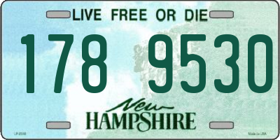 NH license plate 1789530