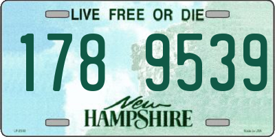 NH license plate 1789539