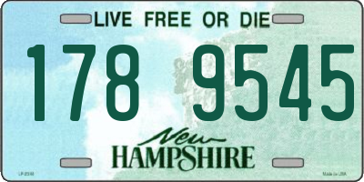 NH license plate 1789545