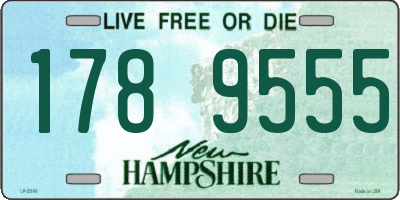 NH license plate 1789555