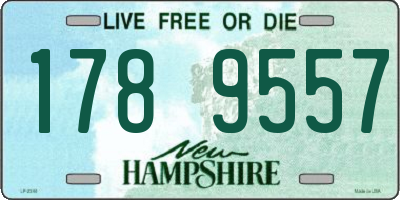 NH license plate 1789557