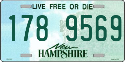 NH license plate 1789569