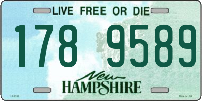 NH license plate 1789589