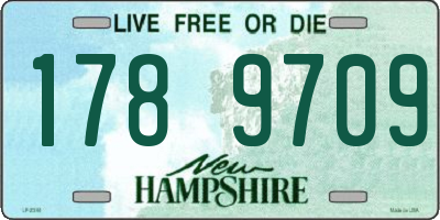 NH license plate 1789709
