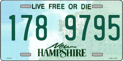 NH license plate 1789795