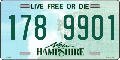 NH license plate 1789901