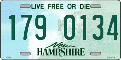 NH license plate 1790134