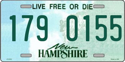 NH license plate 1790155