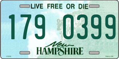 NH license plate 1790399