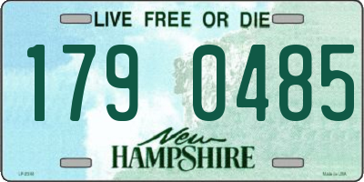 NH license plate 1790485