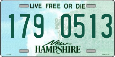 NH license plate 1790513