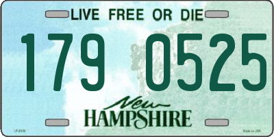 NH license plate 1790525