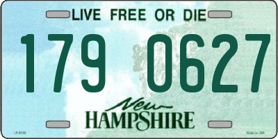NH license plate 1790627