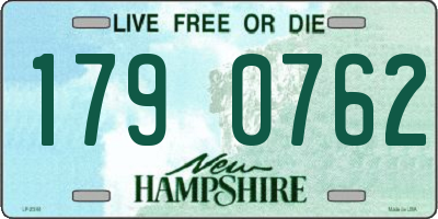 NH license plate 1790762
