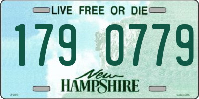 NH license plate 1790779