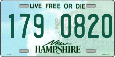 NH license plate 1790820