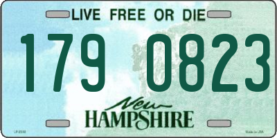 NH license plate 1790823