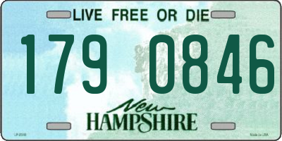NH license plate 1790846
