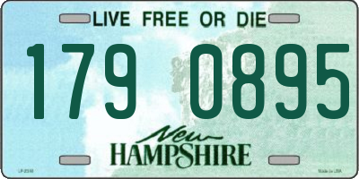 NH license plate 1790895