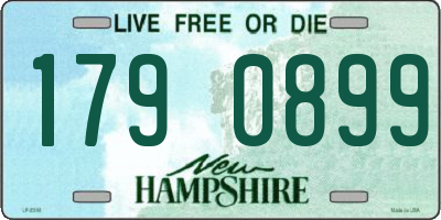 NH license plate 1790899