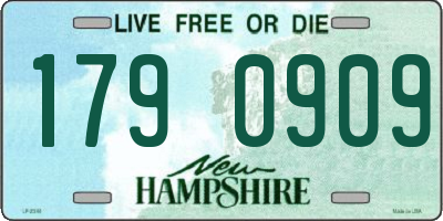 NH license plate 1790909