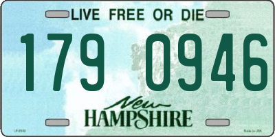 NH license plate 1790946