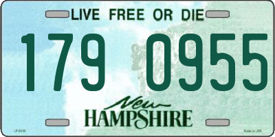 NH license plate 1790955