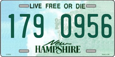 NH license plate 1790956