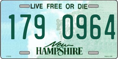 NH license plate 1790964