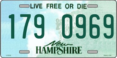 NH license plate 1790969