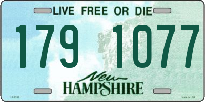 NH license plate 1791077