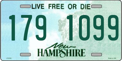 NH license plate 1791099