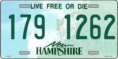 NH license plate 1791262