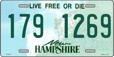 NH license plate 1791269