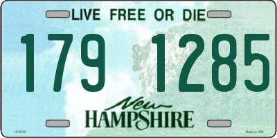 NH license plate 1791285
