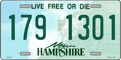 NH license plate 1791301