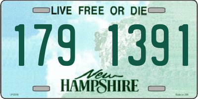 NH license plate 1791391