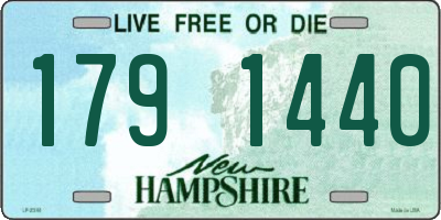 NH license plate 1791440