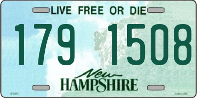 NH license plate 1791508