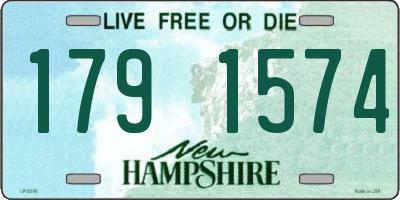 NH license plate 1791574