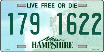 NH license plate 1791622